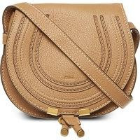Chloe Marcie small saddle bag, Women's, Nut | Selfridges