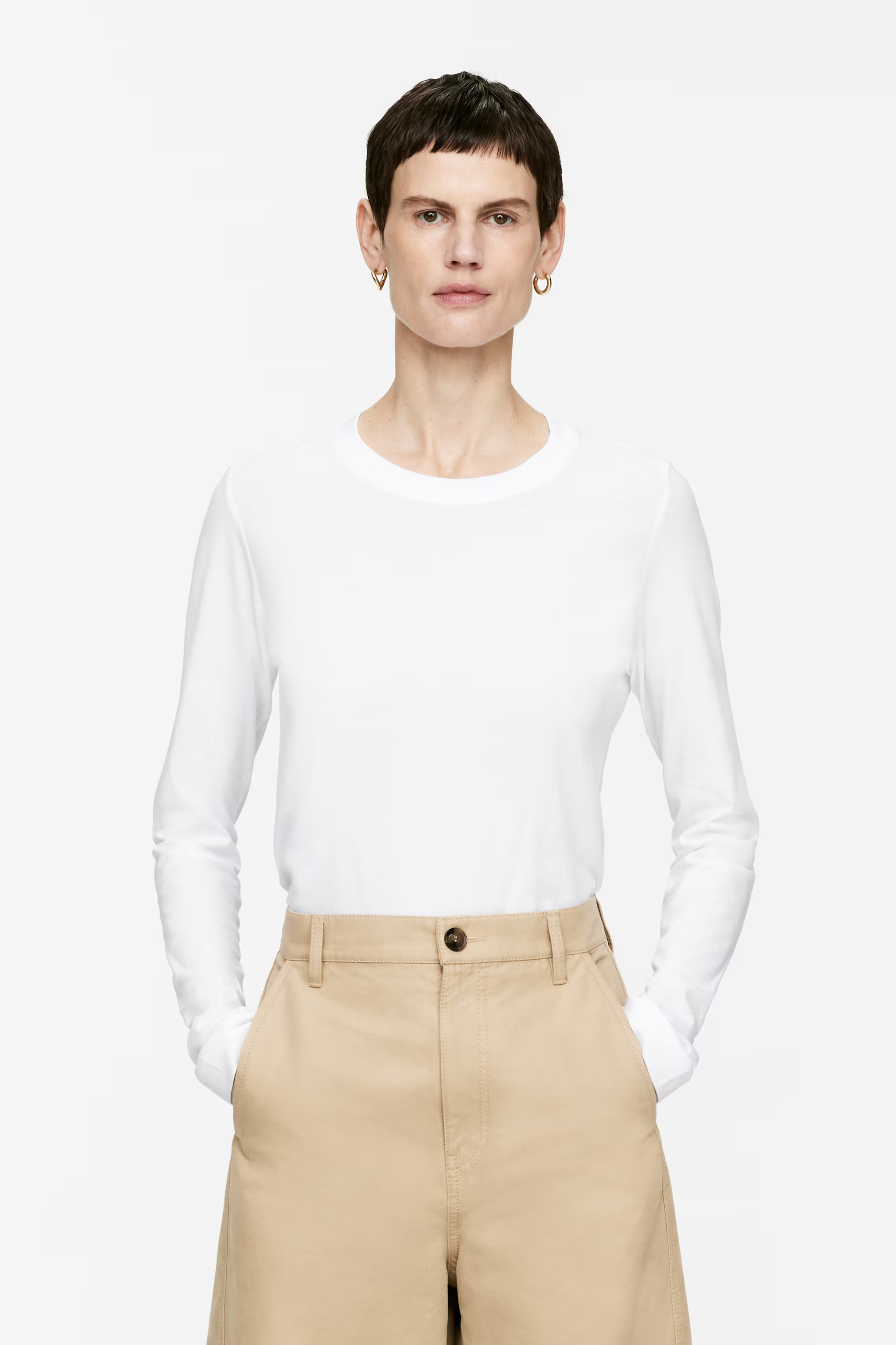 IRIS leichtes T-Shirt - Weiß - Ladies | H&M AT | H&M (DE, AT, CH, NL, FI)
