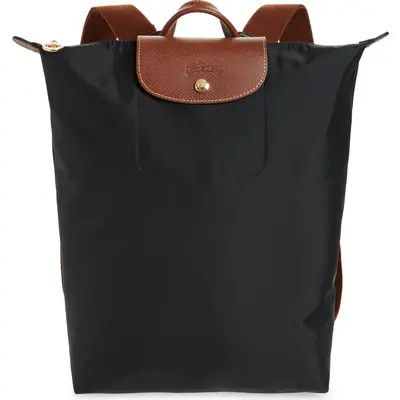 Longchamp Medium Le Pliage Backpack in Fawn at Nordstrom | Nordstrom