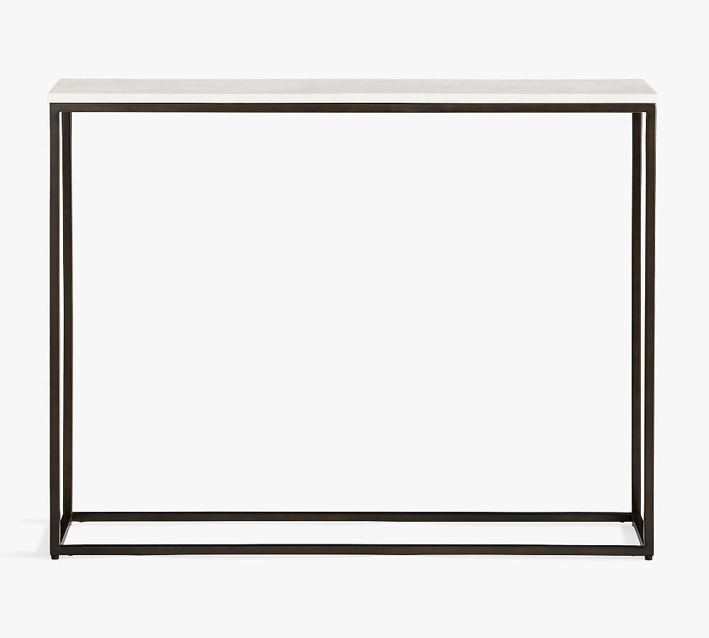 Delaney Marble Console Table | Pottery Barn (US)