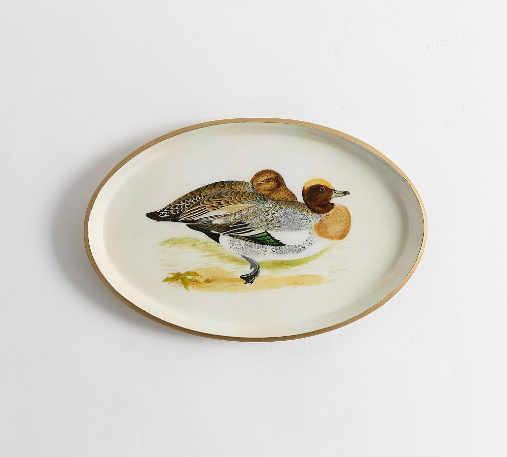 Duck Printed Enamel Tray | Pottery Barn (US)