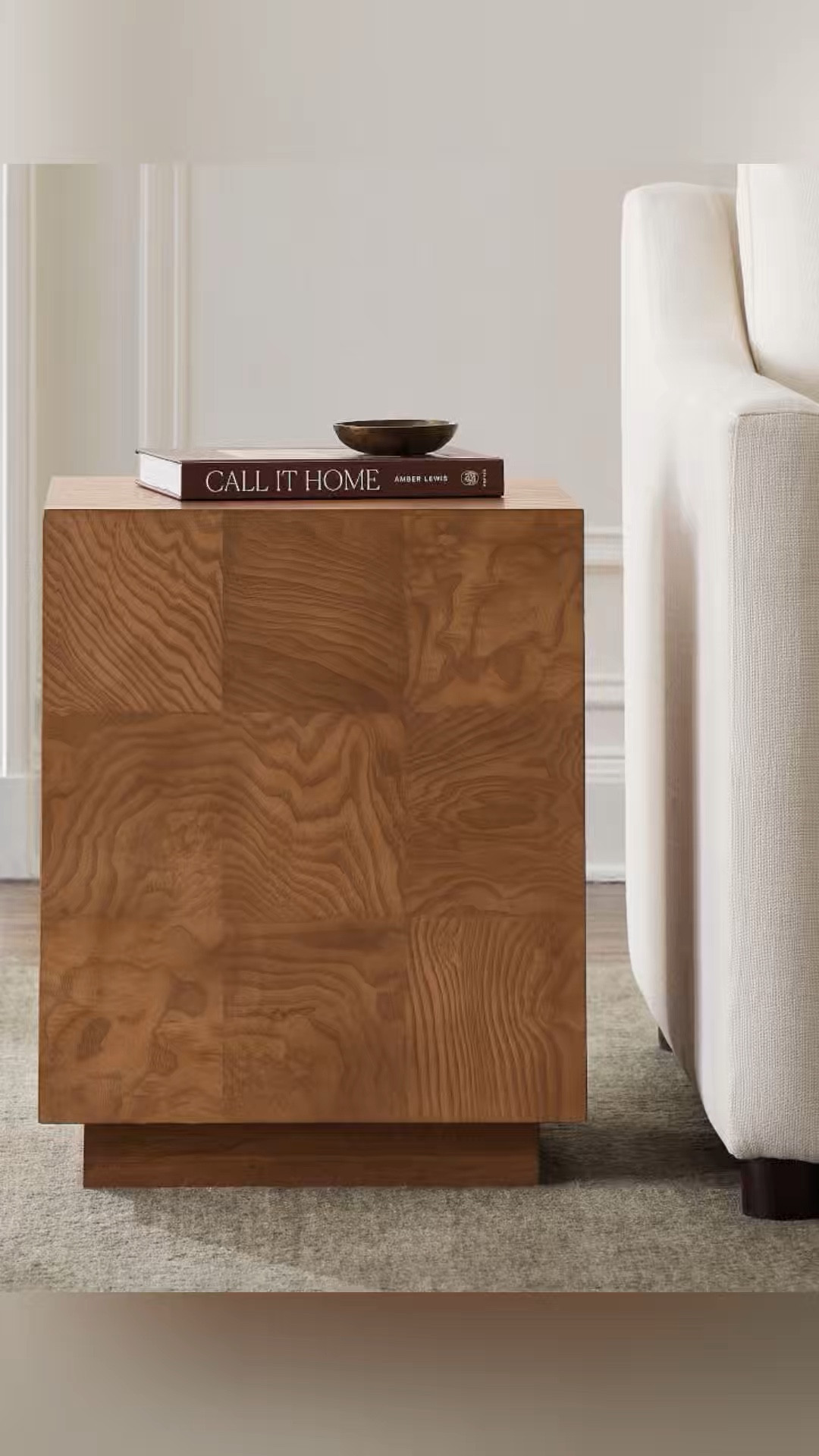 Side Table (17")
Engineered wood with an ash burl veneer top and sides.
Solid poplar wood frame.
Covered in a Light Nutmeg finish.

🔗https://bit.ly/RBHOUSEWIFE

#LTKHome