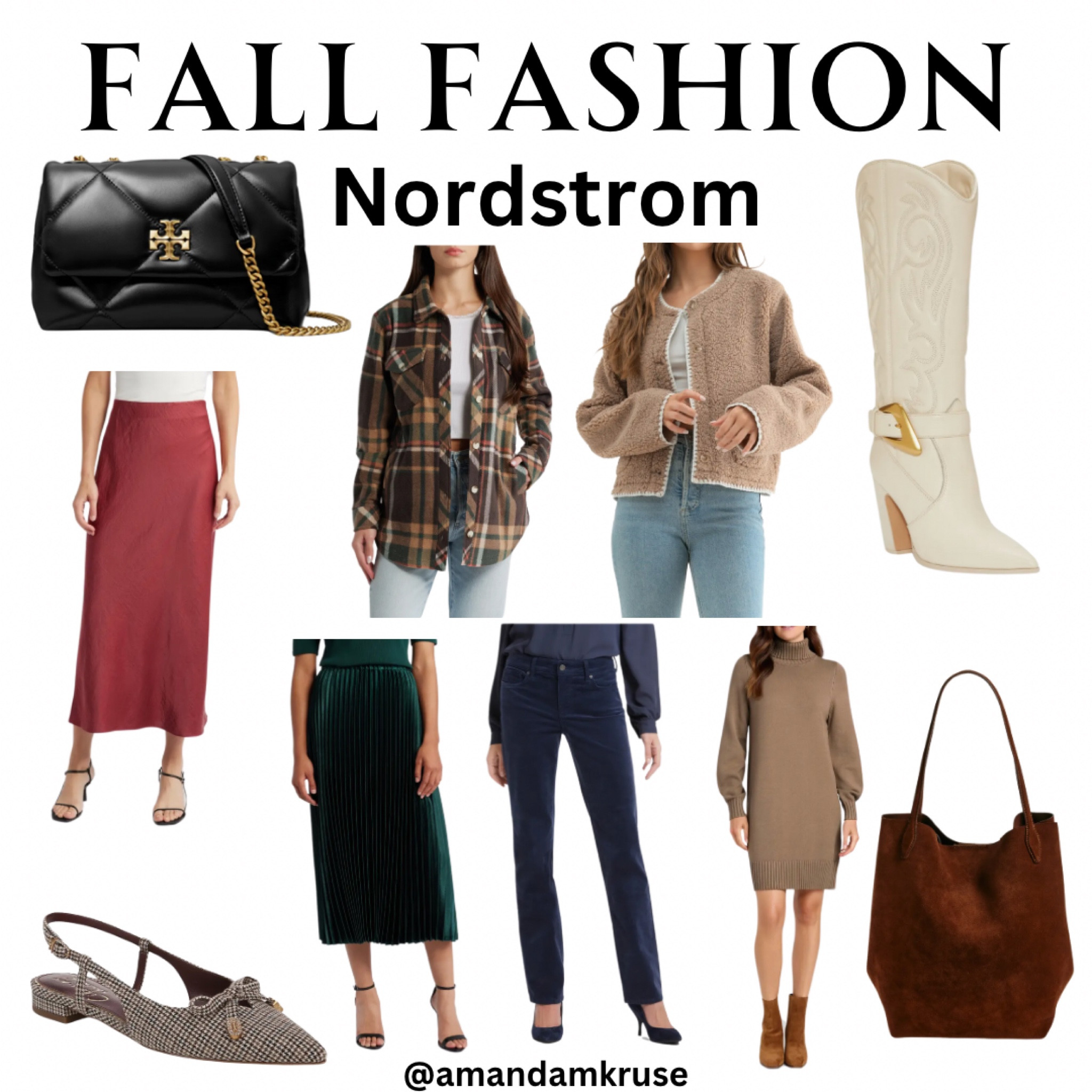 Fall fashion finds from Nordstrom

Quilted bag, shoulder bag, shacket, fleece jacket, western boots, satin skirt, slingback flats, pleated skirt, corduroy pants, sweater dress, suede bag 

#LTKSeasonal #LTKShoeCrush #LTKItBag