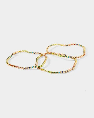 Rainbow Dottie Bracelet | Allie + Bess