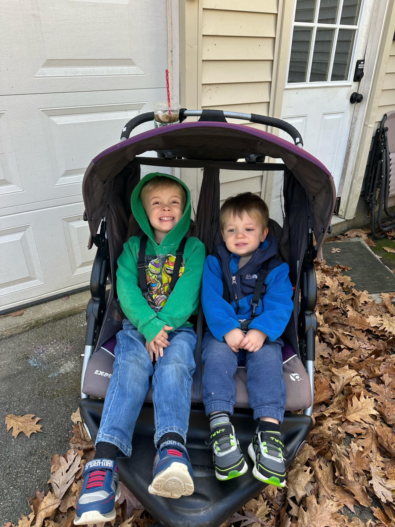 Double stroller we are LOVING! 

#LTKFitness #LTKKids #LTKActive