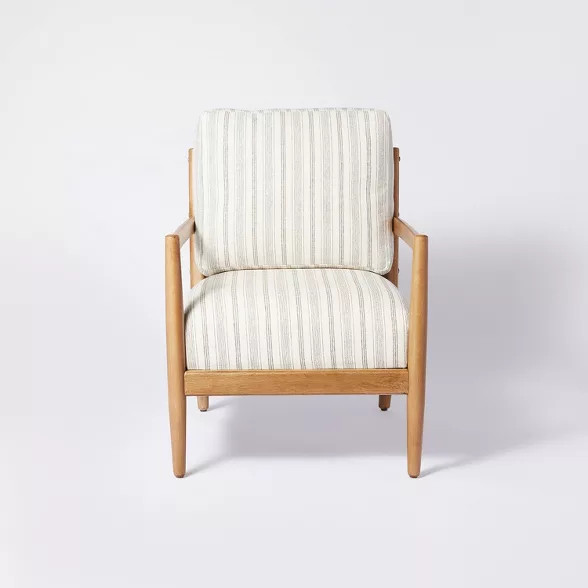 Park Valley Ladder Back Wood Arm Accent Chair - Threshold™ designed with Studio McGee | Target