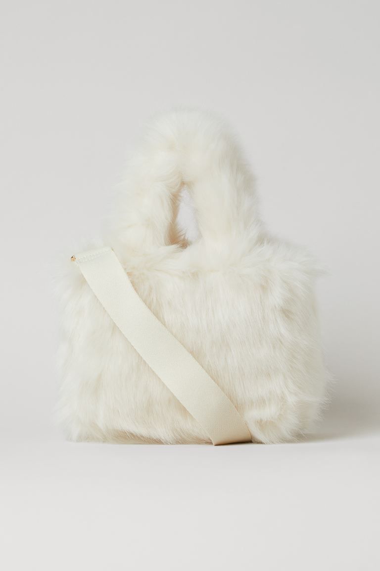 Small Faux Fur Shoulder Bag | H&M (US)