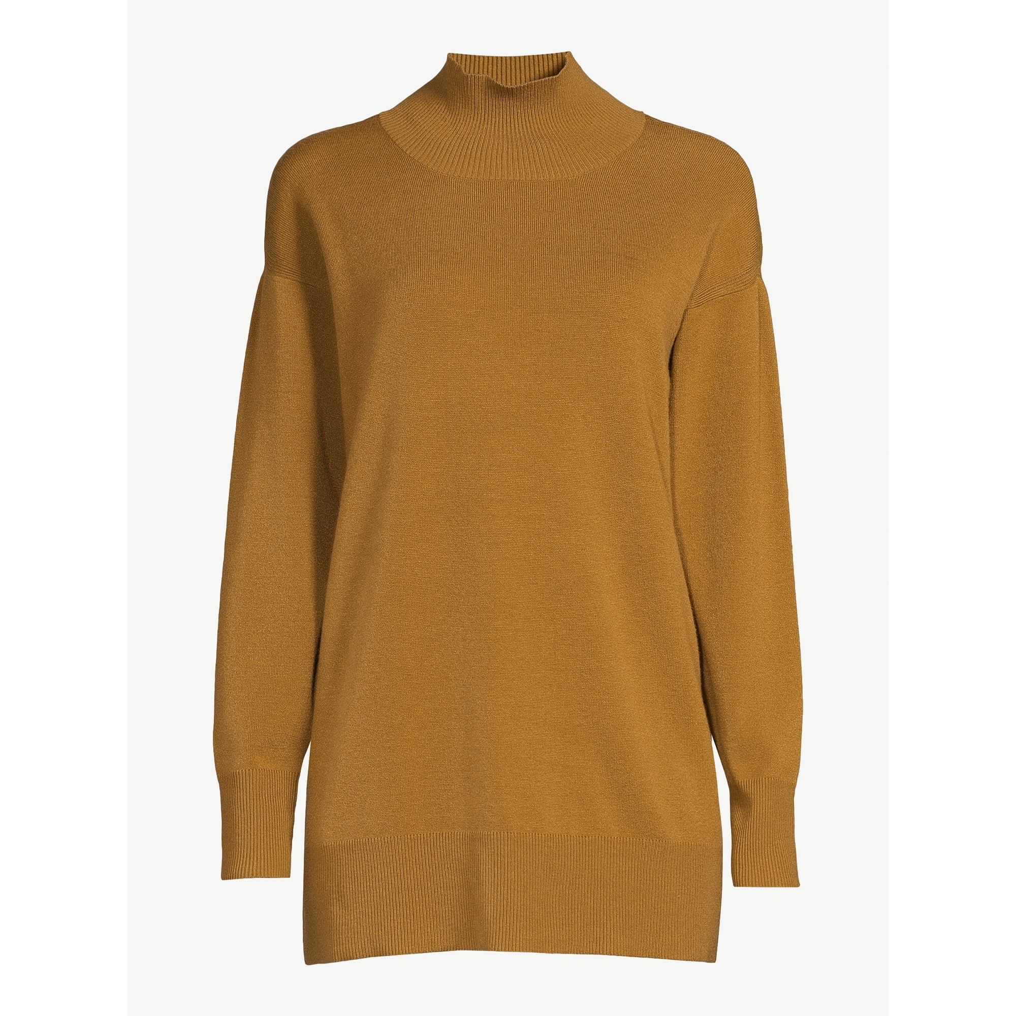 Free Assembly Women's Turtleneck Sweater, Midweight, Sizes XS-XXL | Walmart (US)