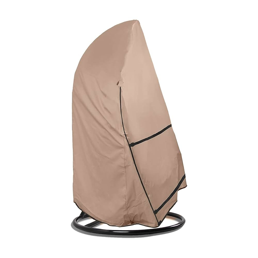 ULTCOVER Patio Hanging Egg Chair Cover - Waterproof Outdoor Single Seat Swing Egg Chair with Stan... | Amazon (US)