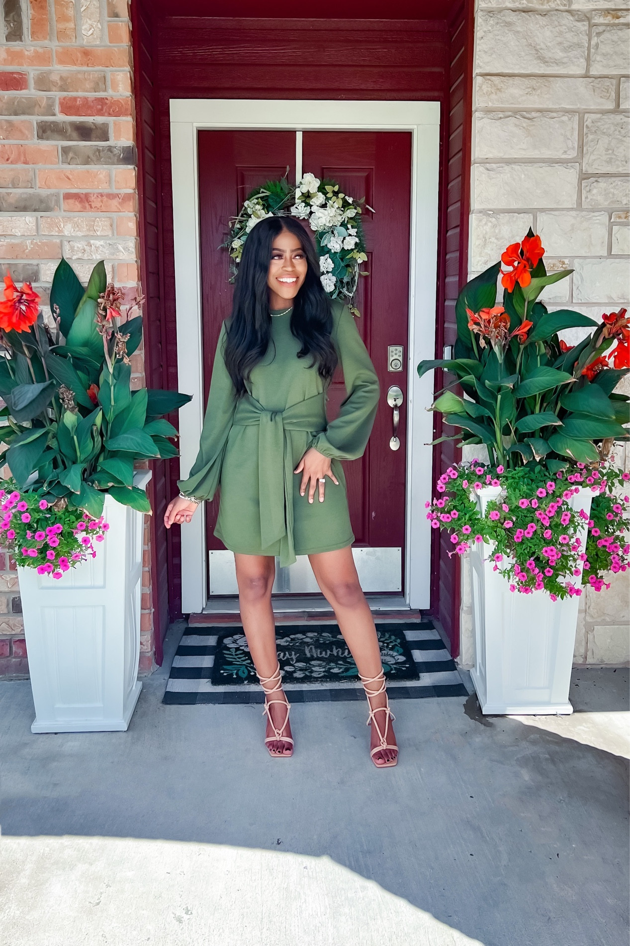 Dress: Wearing a small • Heels: Fit tts 

#LTKwedding #LTKSeasonal #LTKunder50