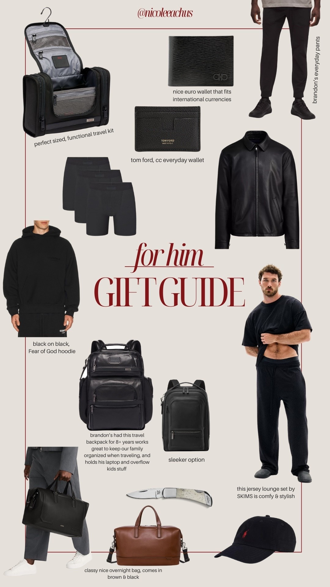 This is really just a list of all of Brandon’s tried and true daily favs. I can attest that this is all stuff he owns has owned and used for years and it’s all 👌🏼 really great! 

#LTKCyberWeek #LTKGiftGuide #LTKTravel