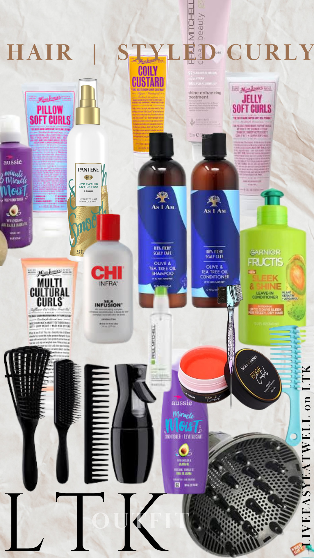 curly hair favorites 


all these products I have bought several on several of... the as I am shampoo especially.. for any dry or dandruff hair and this shampoo can be used for all hair textures patterns and styles! Super versatile!




#selfcare #hair #trending #ltk #ltkhair #ltkover40 #beauty #beasutystyles #hair #hairstyle #dry #moist #soft #curls #curlyhair #haircurls #curl 

 #LTKMostLoved #LTKFindsUnder50 #LTKBeauty