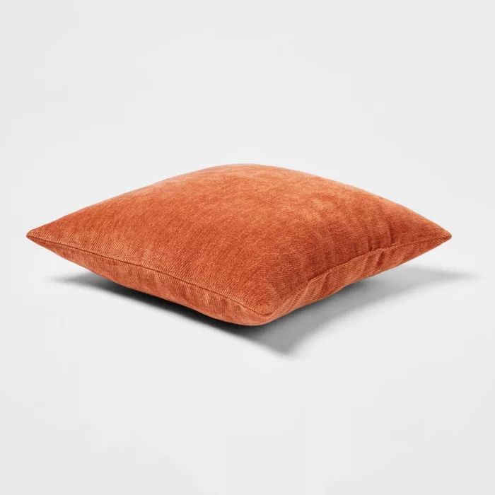 2pk Chenille Square Throw Pillows - Threshold™ | Target