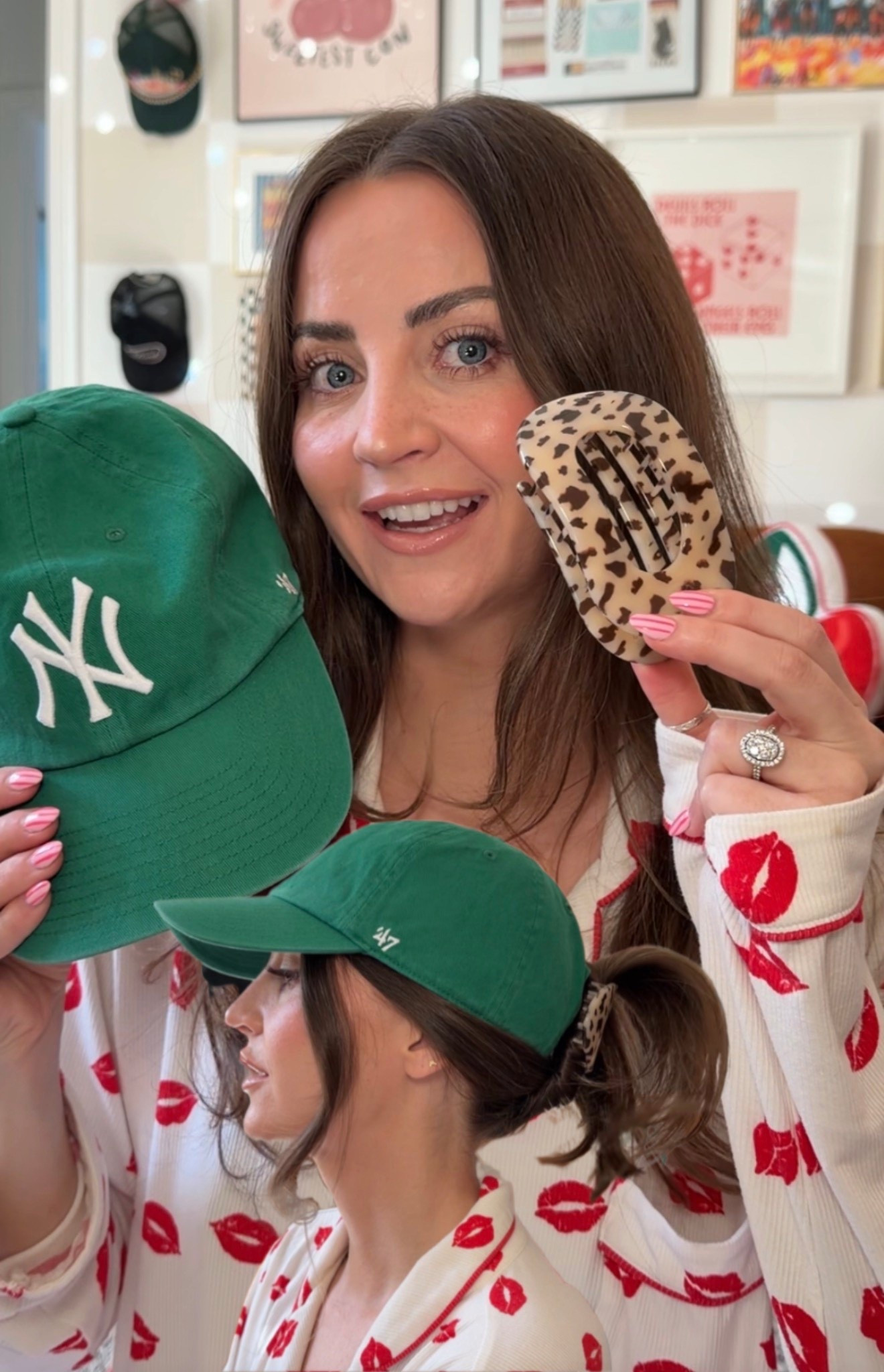 Hat claw clip hairstyle! The best flat claw clips!

#LTKgrwm #LTKmomlife #LTKBeauty