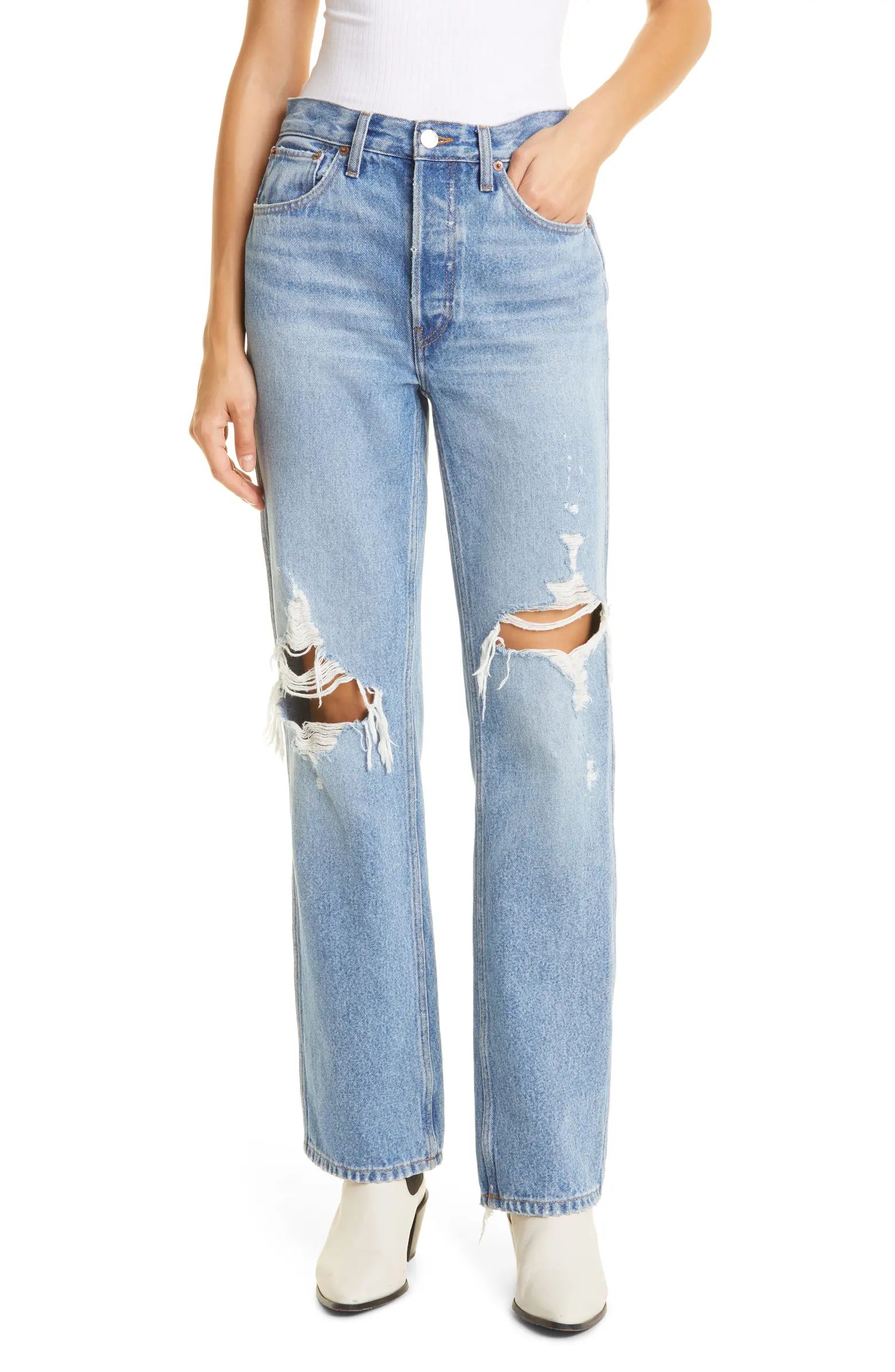 Re/Done '90s High Waist Loose Fit Jeans | Nordstrom | Nordstrom