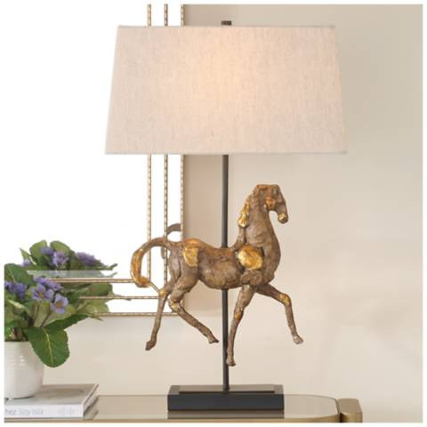 28 3/4" High Horse Lamp - #2336T | Lamps Plus | Lamps Plus