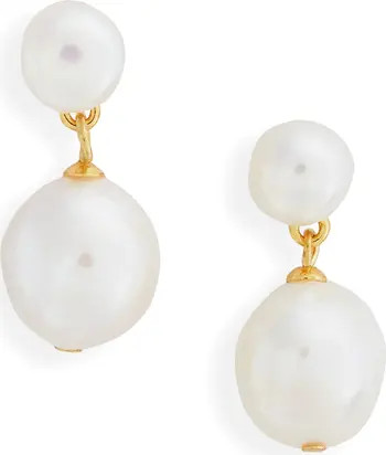 Éliou Sandra Freshwater Pearl Drop Earrings | Nordstrom | Nordstrom