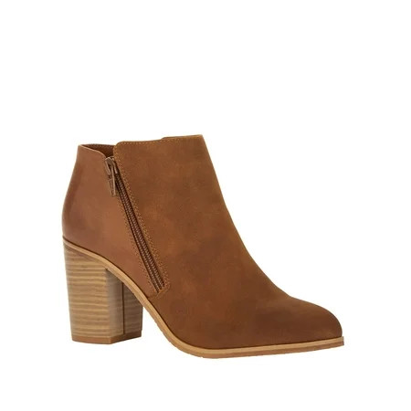 Melrose Ave Women's Hot Gossip Vegan Booties | Walmart (US)