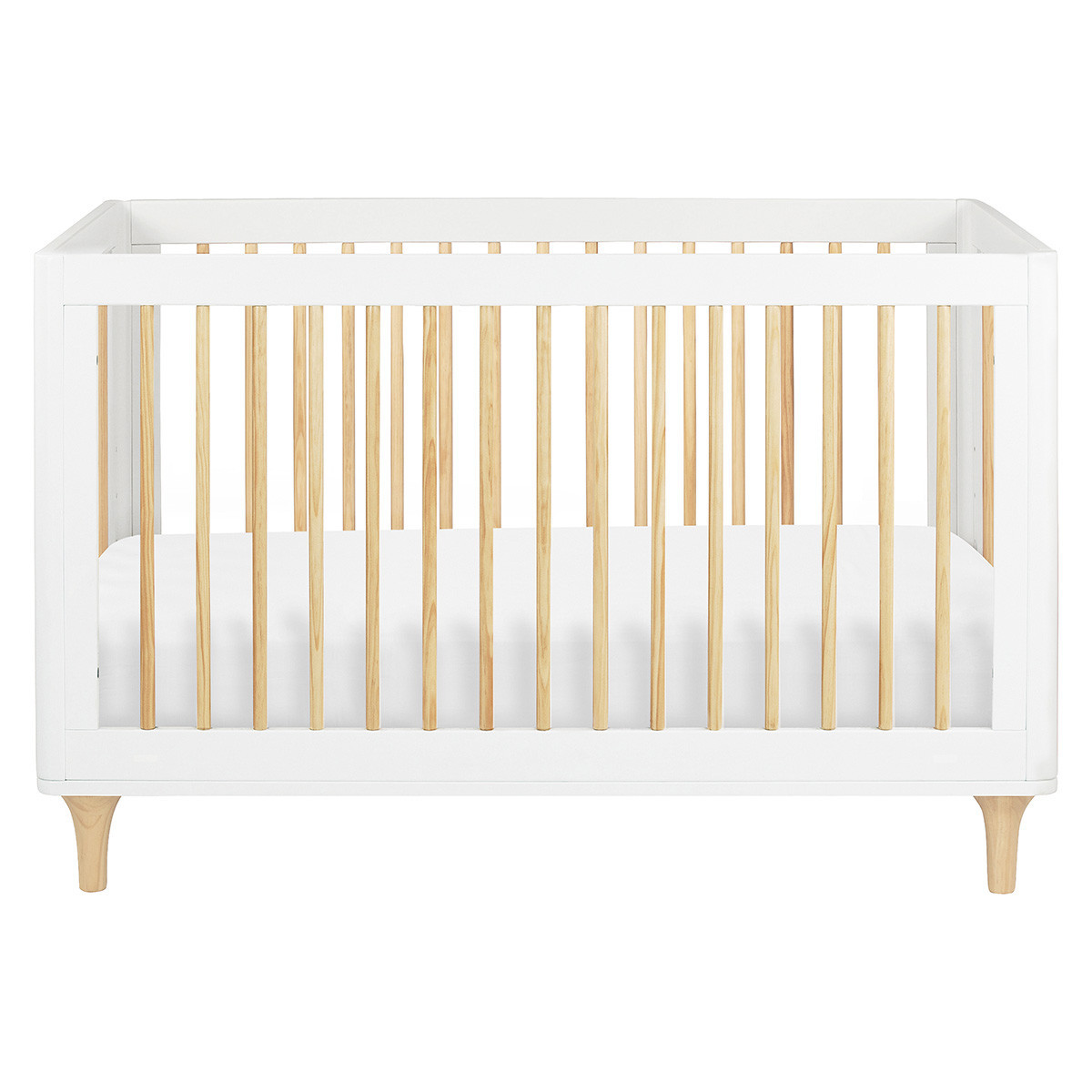 Babyletto Lolly 3-in-1 Convertible Crib with Conversion Kit (Color: White) | The Tot
