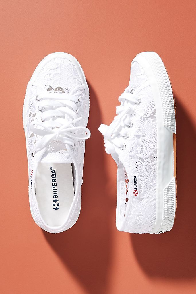 Superga Lace Low-Top Sneakers | Anthropologie (US)