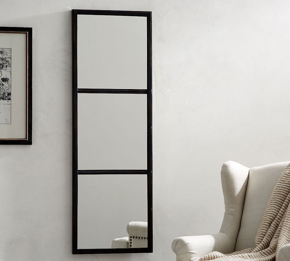Cade Windowpane Wall Mirror | Pottery Barn (US)
