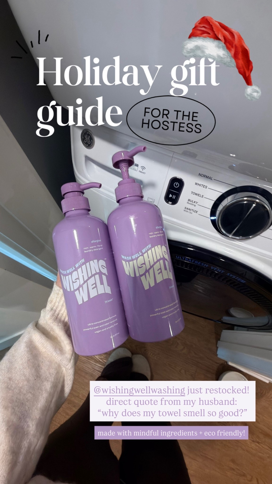 perfect holiday gift for a hosting gift or anyone! #ad @wishingwellwashing

#LTKGiftGuide #LTKFindsUnder50 #LTKselfcare