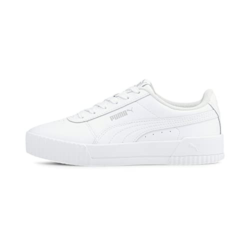 PUMA-women Carina Sneaker, Puma White-puma White-gray Violet, 5.5 | Amazon (US)