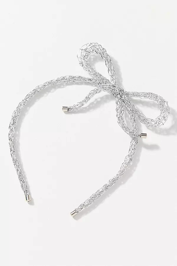 Metal Bow Headband | Anthropologie (US)
