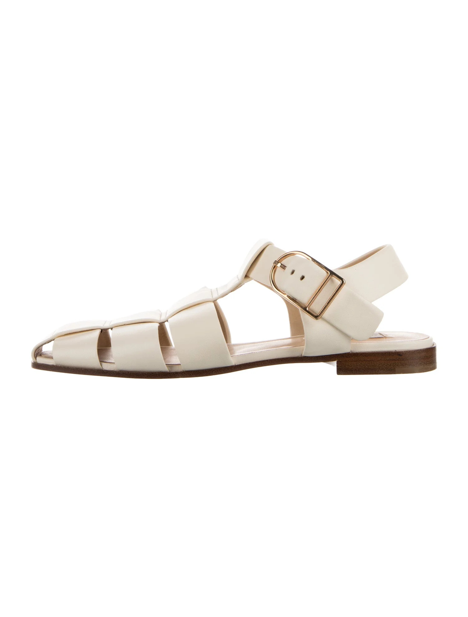Gabriela Hearst Leather Slingback Flats - Neutrals Flats, Shoes - GBR38004 | The RealReal | The RealReal