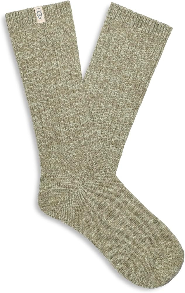 UGG Women's Rib Knit Slouchy Crew Sock | Amazon (US)