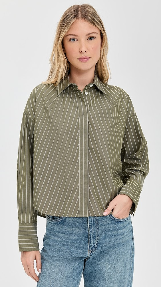 Martha Poplin Striped Shirt | Shopbop