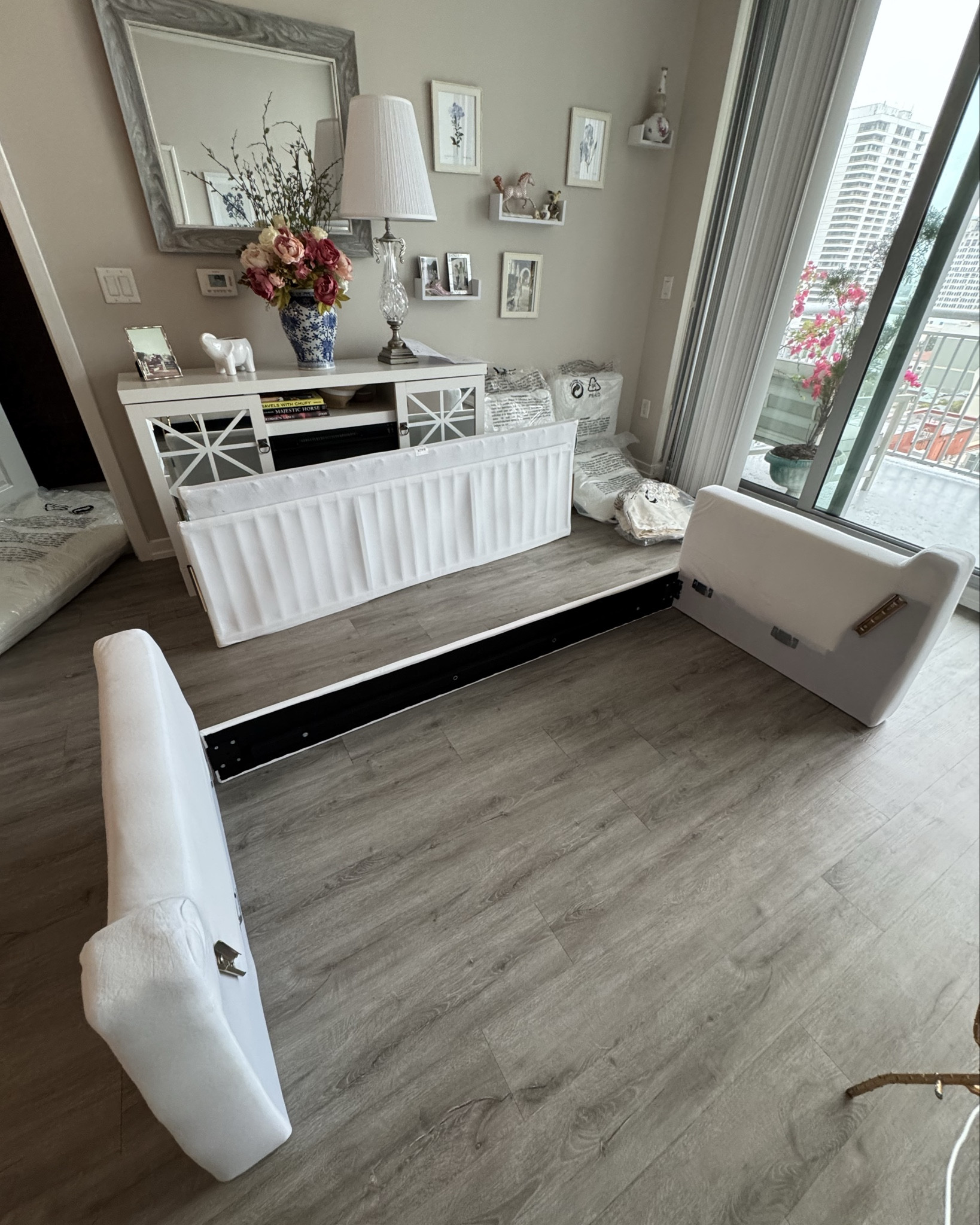 Assembling was easy this morning! New Wayfair couch from their Presidents’ Day sale! Ps it’s STILL on sale! 

#LTKHome #LTKFamily #LTKSaleAlert