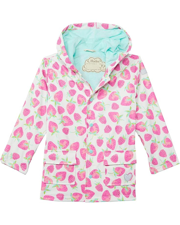 Hatley Kids Delicious Berries Raincoat (Toddler/Little Kids/Big Kids) | Zappos