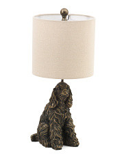 11x21 Cocker Spaniel Dog Table Lamp | Home | Marshalls | Marshalls