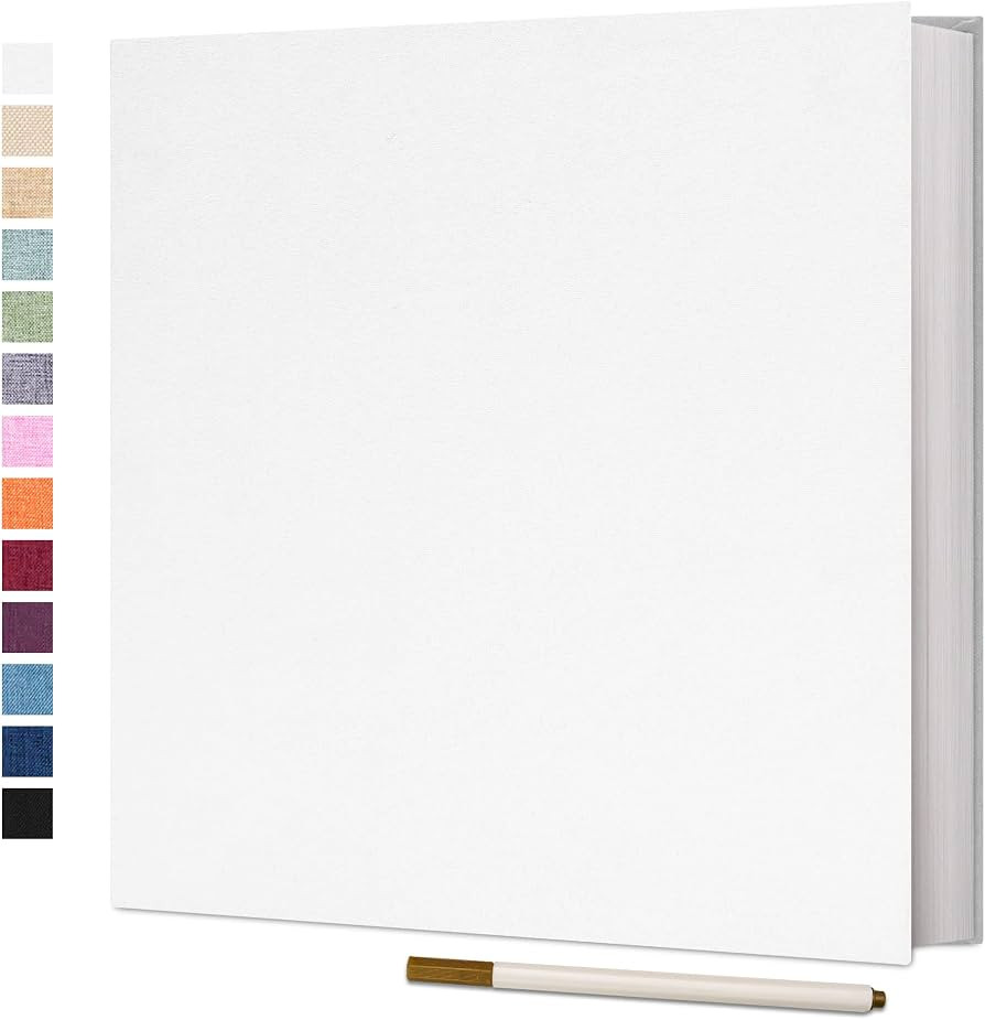 Vienrose Photo Album Self Adhesive 4x6 5x7 3x5 8x10 10x12 Scrapbook Album DIY Scrap Book with A M... | Amazon (US)
