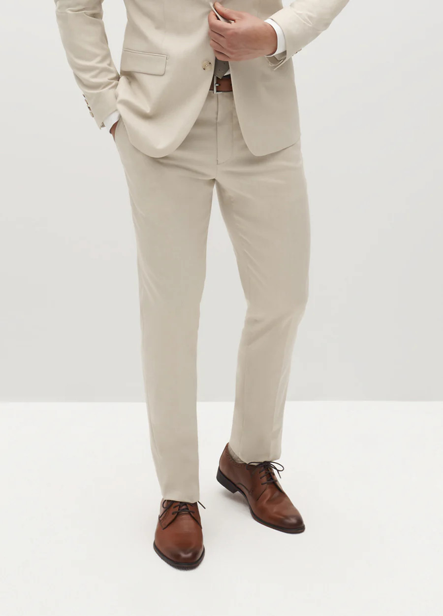 Men's Tan Suit Pants | SuitShop