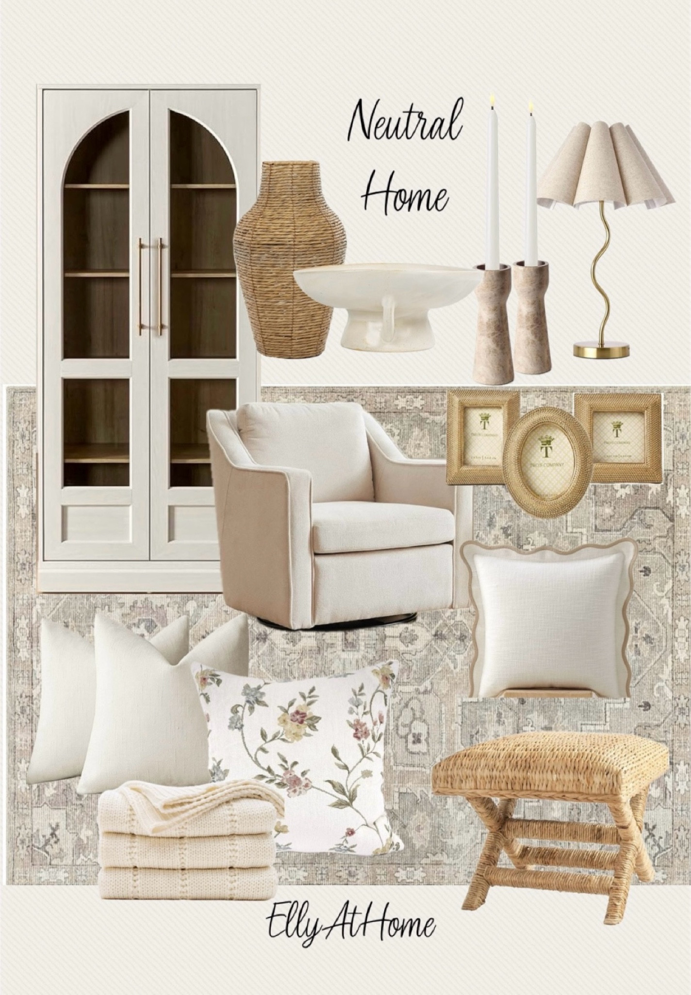 Amazon neutral home decor accessories, area rug, cabinets for a January refresh! Shop artwork, throw pillows, blankets, vases, bowls, decorative boxes, candleholders, touch lights and more! Free shipping. 

#LTKHome #LTKFindsUnder50 #LTKStyleTip