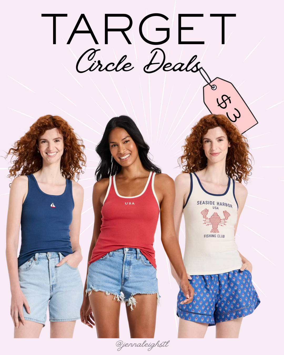 Target Circle Deals are live. These Universal Thread fitted pullover tank tops are only $3 right now. Such a great basic to stock up on for summer and layering, especially at that price. 

 #LTKSeasonal #LTKSaleAlert #LTKMidsize