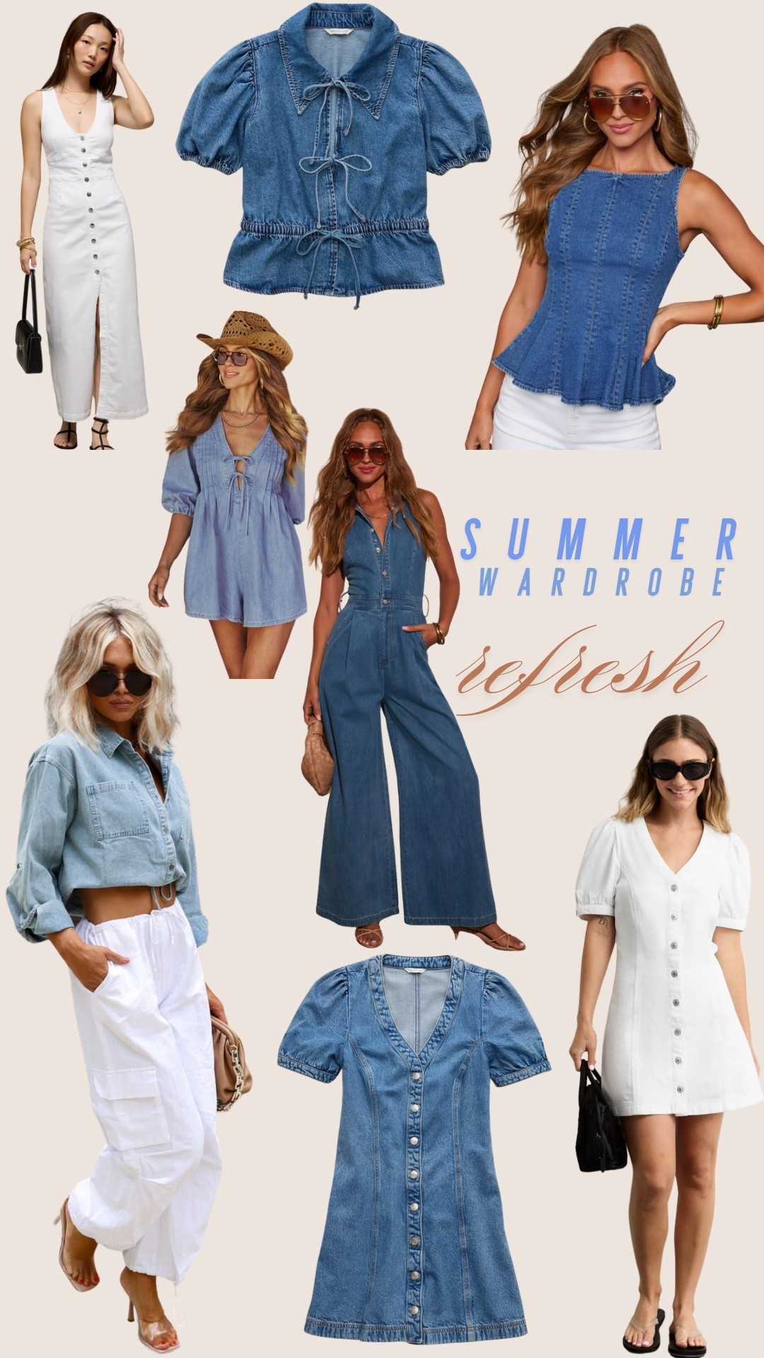 Summer wardrobe refresh 

#LTKSaleAlert #LTKOver40 #LTKSeasonal