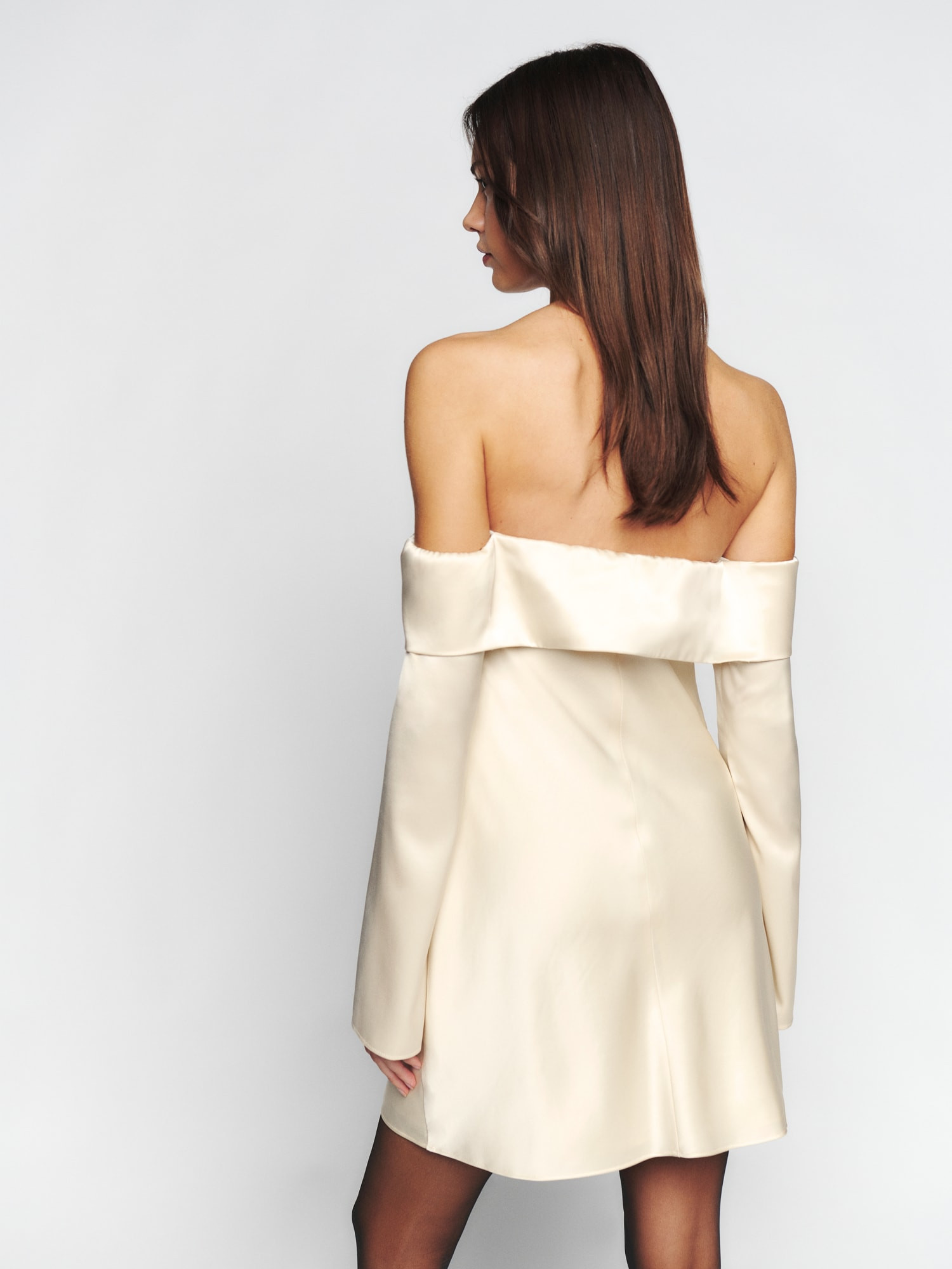 Maves Satin Dress | Reformation (Global)