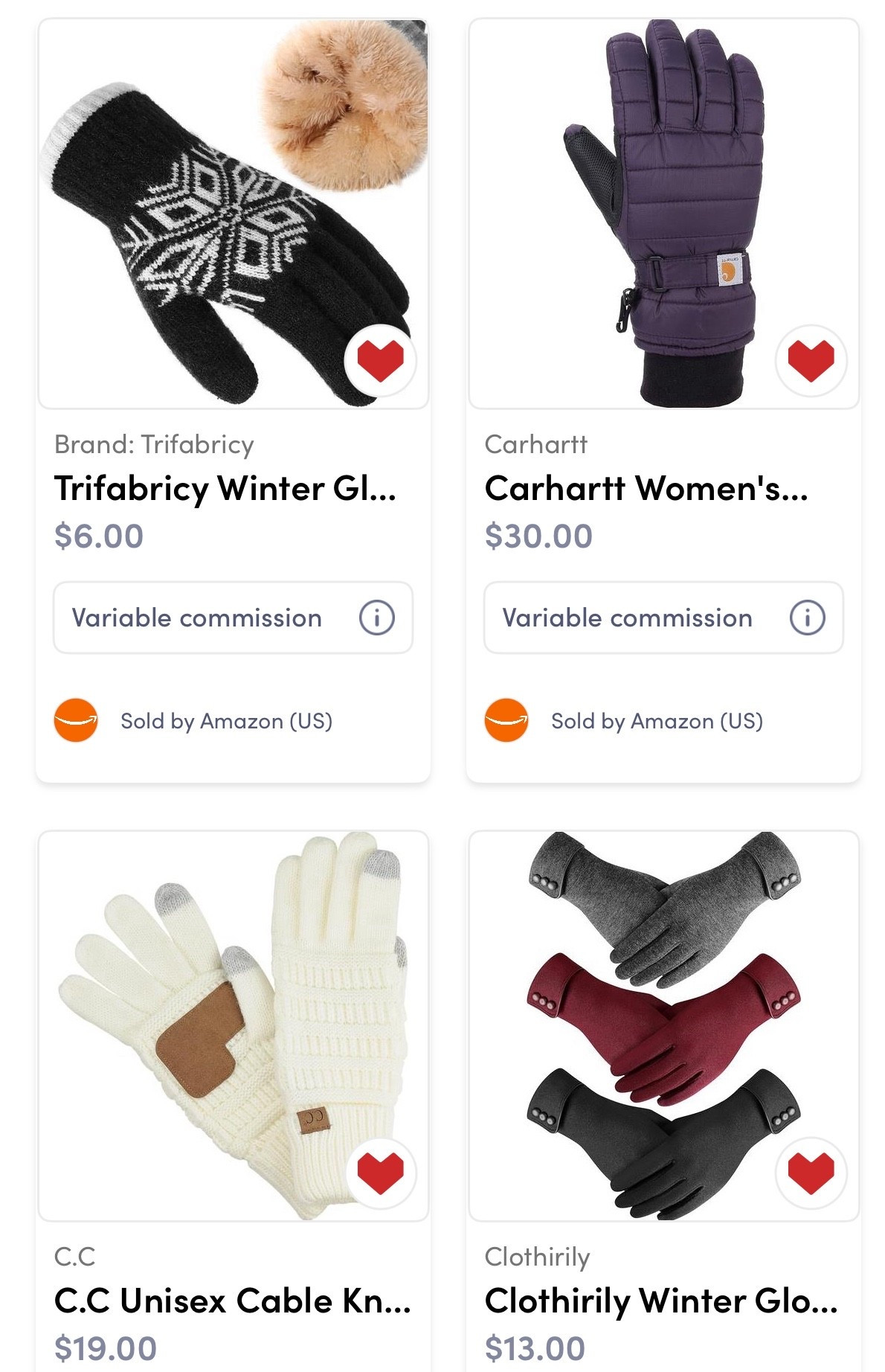 Women’s gloves