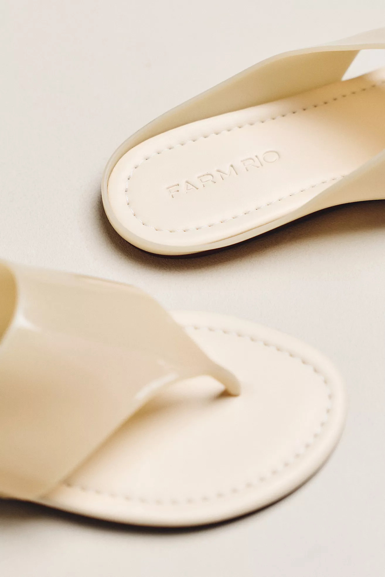 Farm Rio Jelly Thong Sandals | Anthropologie (US)