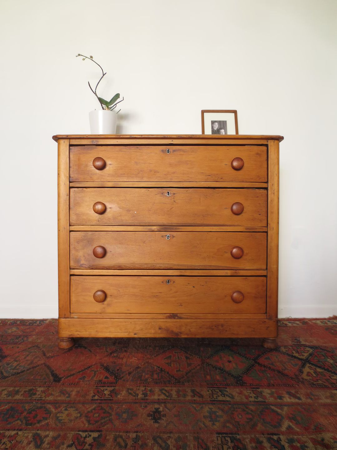 Antique Pine Chest of Drawers - Etsy Canada | Etsy (CAD)