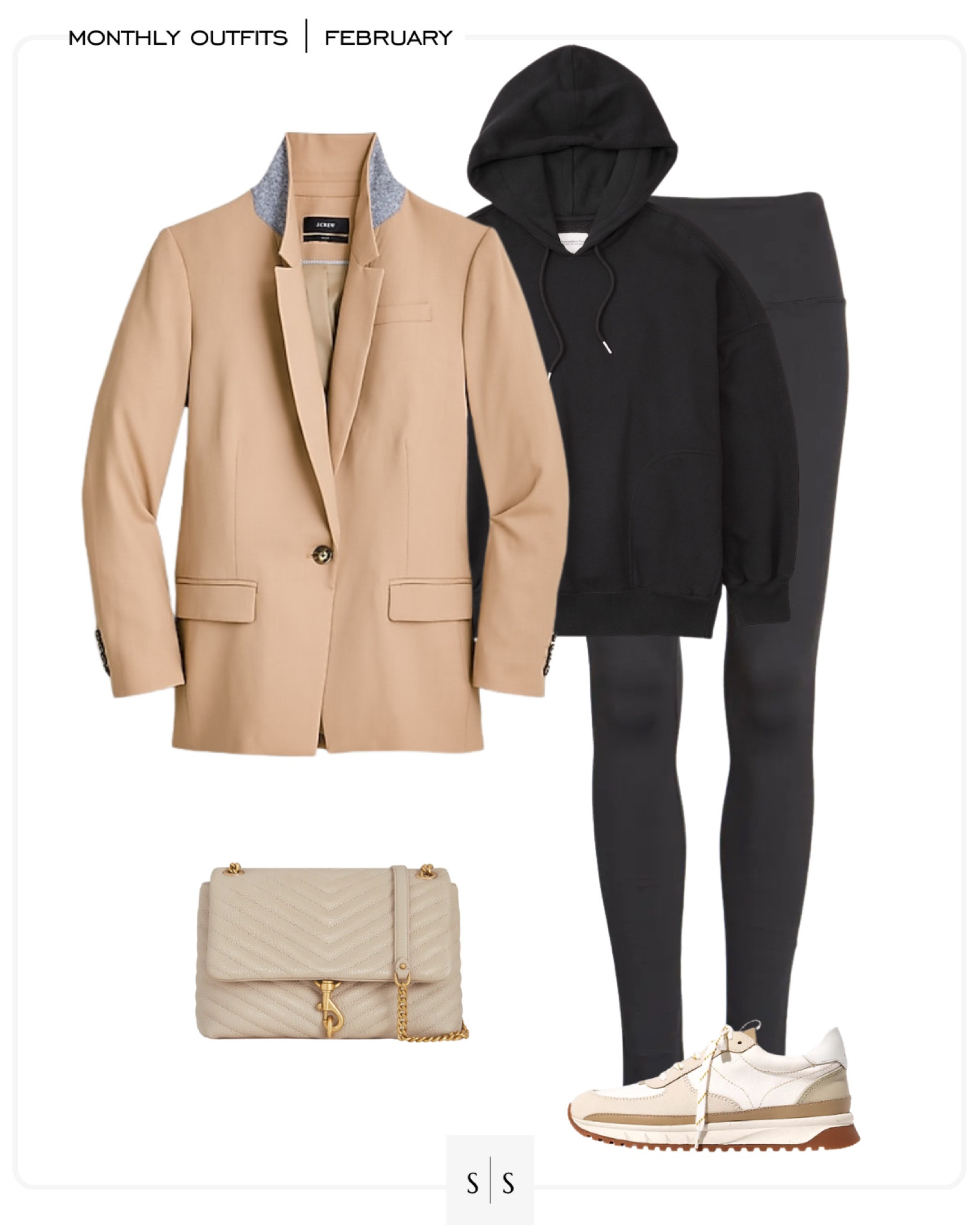 Monthly outfit planner : FEBRUARY looks | #casualstyle #leggings #loungewear #everydayoutfit #winterstyle #blazerstyle #casualchic #springoutfit #winteroutfit | See entire calendar on thesarahstories.com ✨

#LTKstyletip