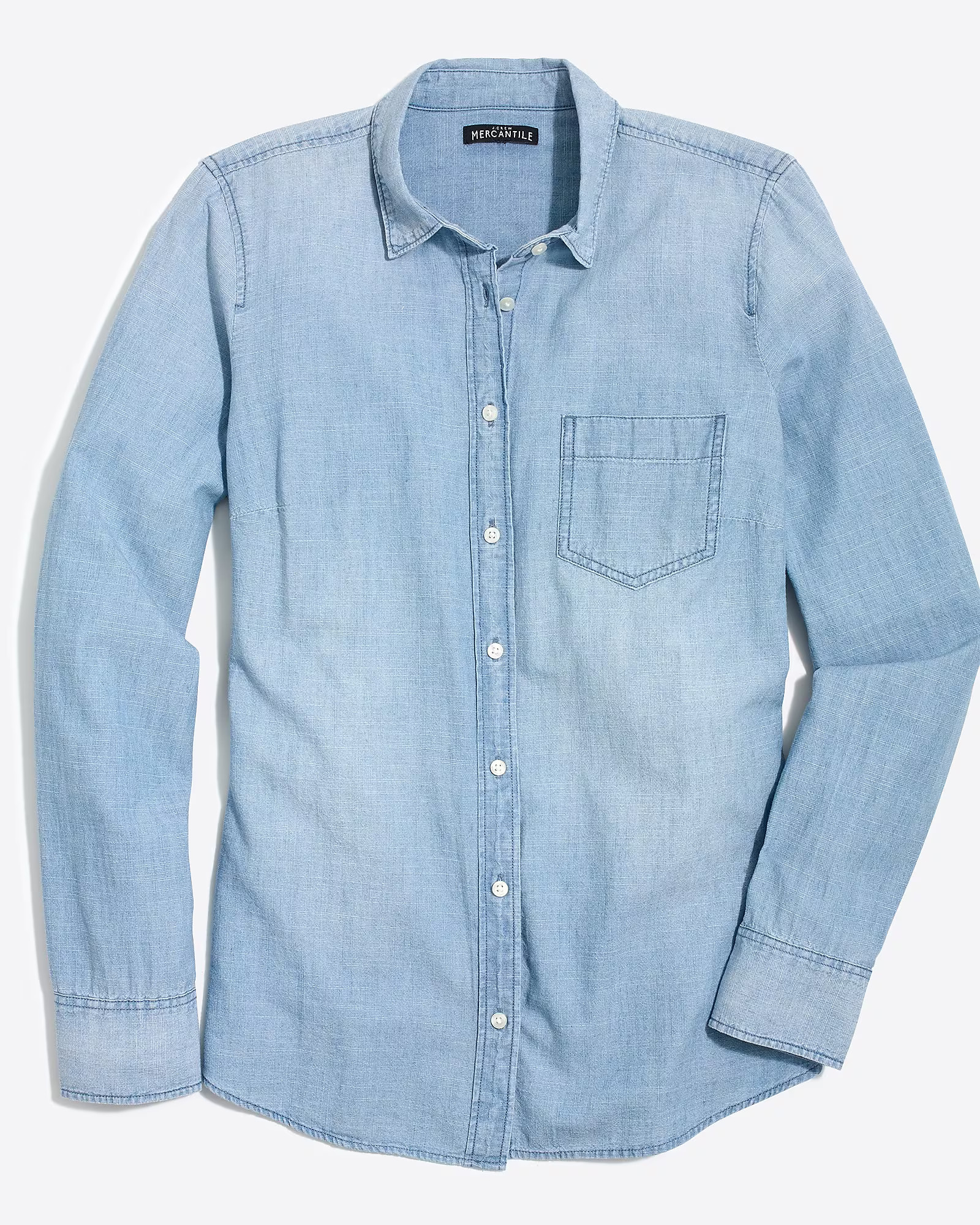 Chambray button-up shirt in signature fit | J.Crew Factory