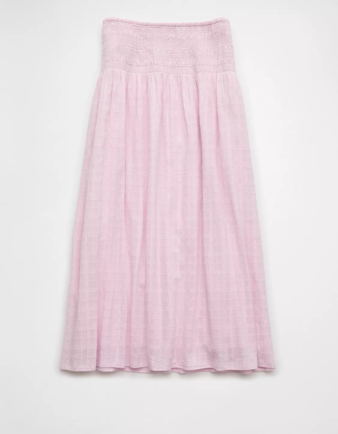 AE High-Waisted Smocked Maxi Skirt | American Eagle Outfitters (US & CA)