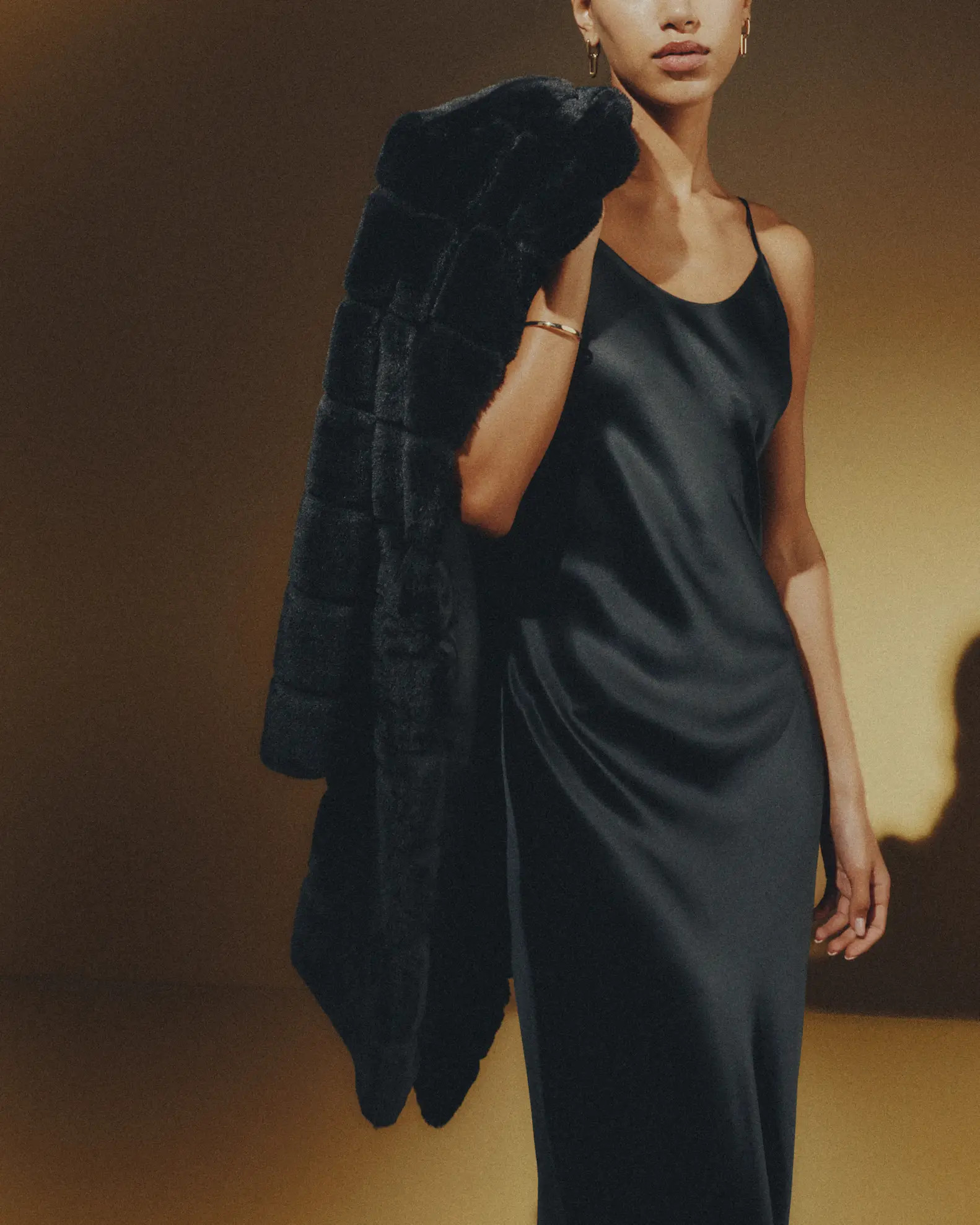 Faux Fur Long Coat | Quince