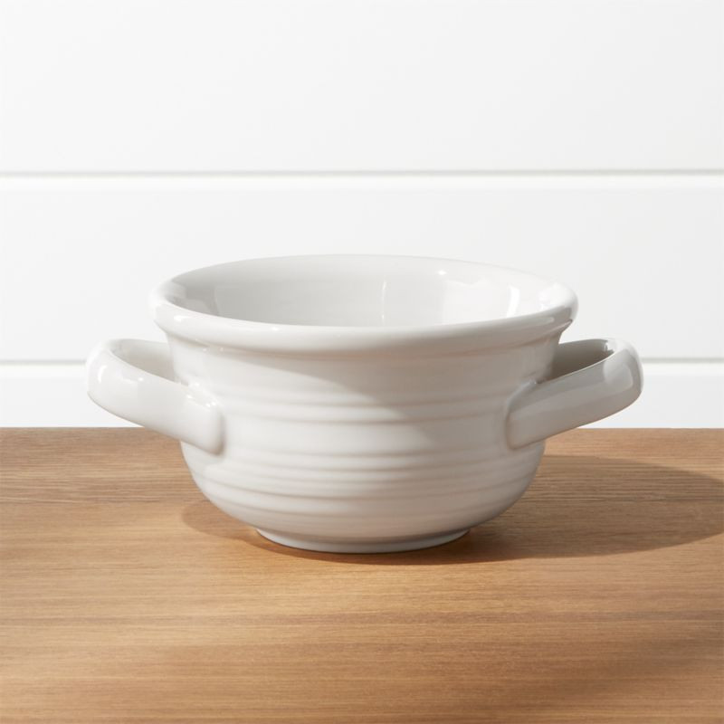 Farmhouse Soup Crock Snack Bowl + Reviews | Crate & Barrel | Crate & Barrel
