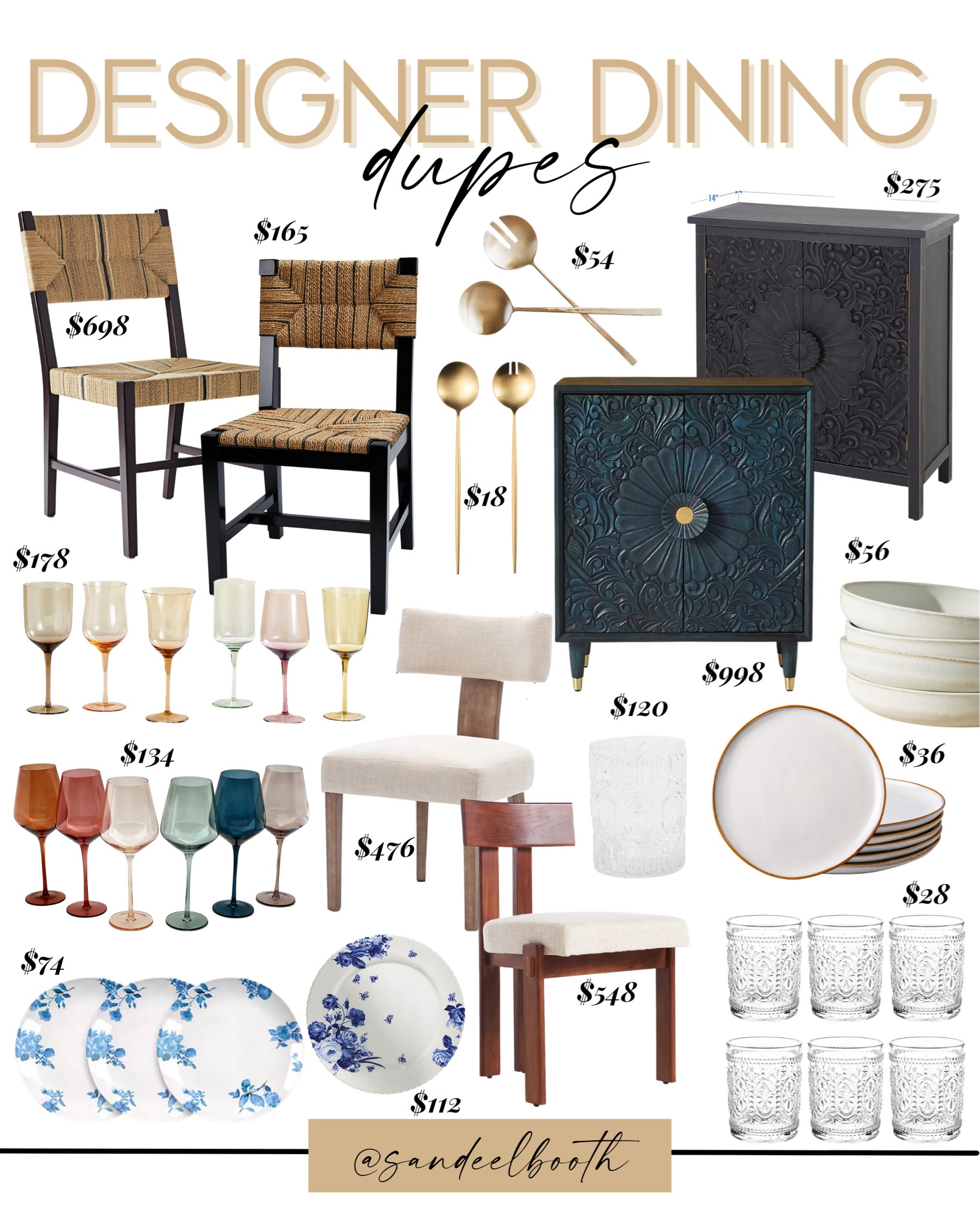 designer dining room dupes / anthropologie home dupes / serena & lily dining room dupes / dining room refresh / dining room furniture/ dinnerwear / dining room storage 

#LTKSeasonal #LTKhome #LTKstyletip