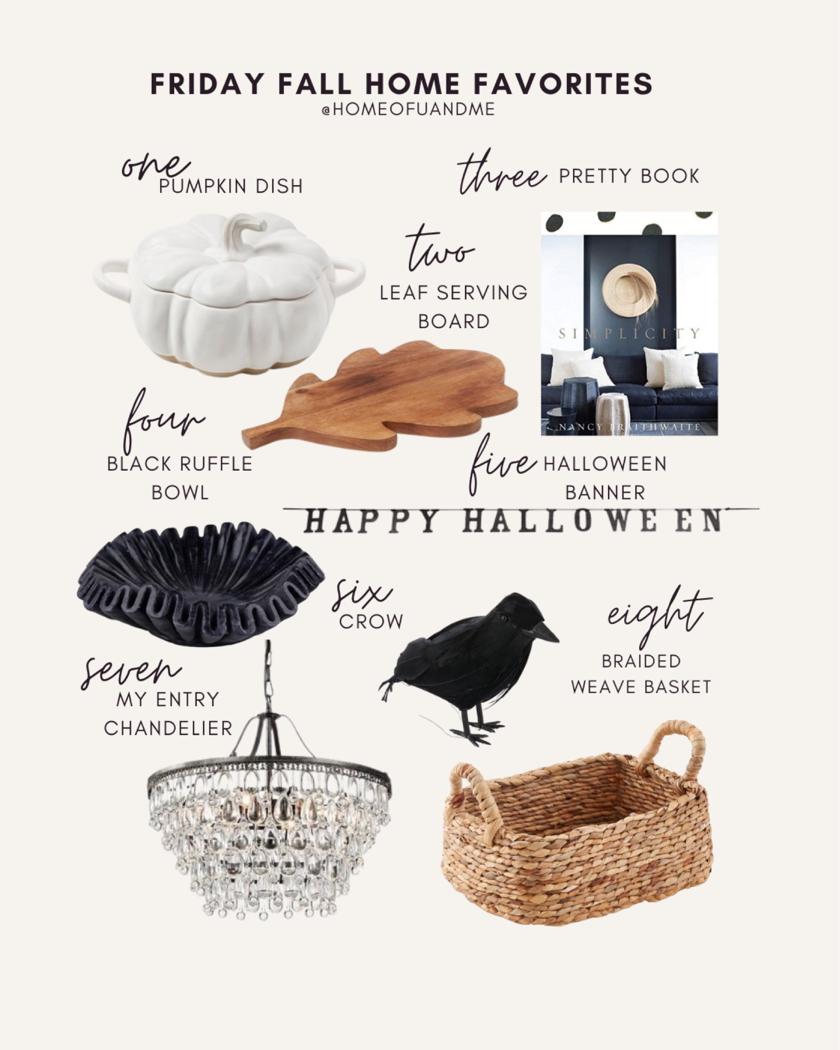 My friday Favorites 🍂

#LTKHalloween #LTKhome #LTKSeasonal